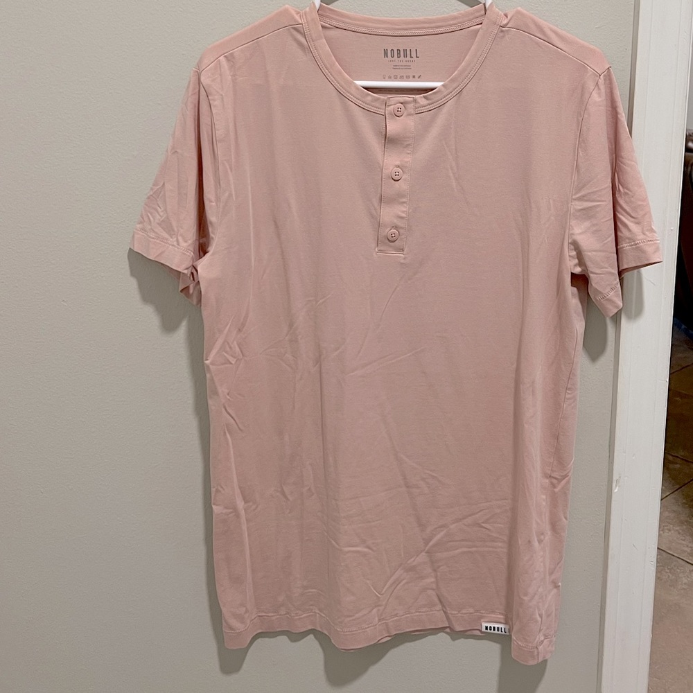 NoBull Men’s Tee- Lightweight Henley Tee